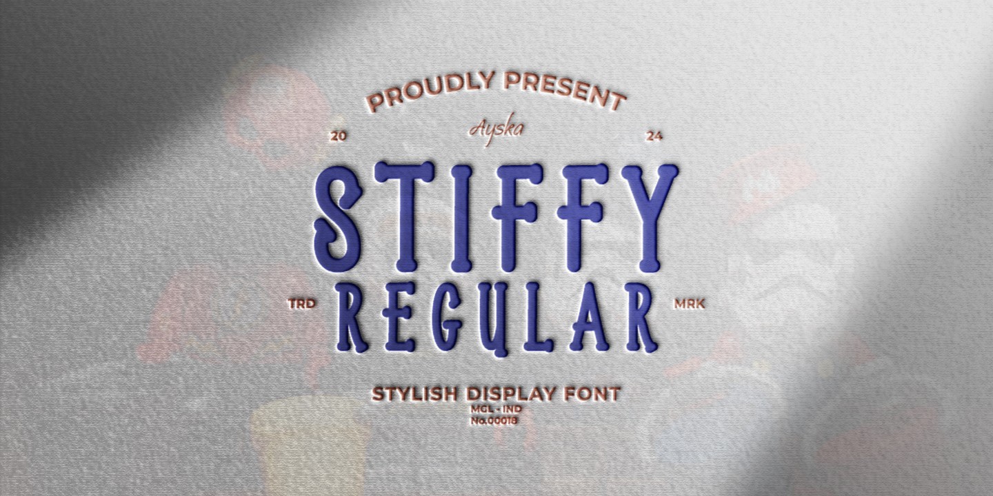 Stiffy Bold Font preview