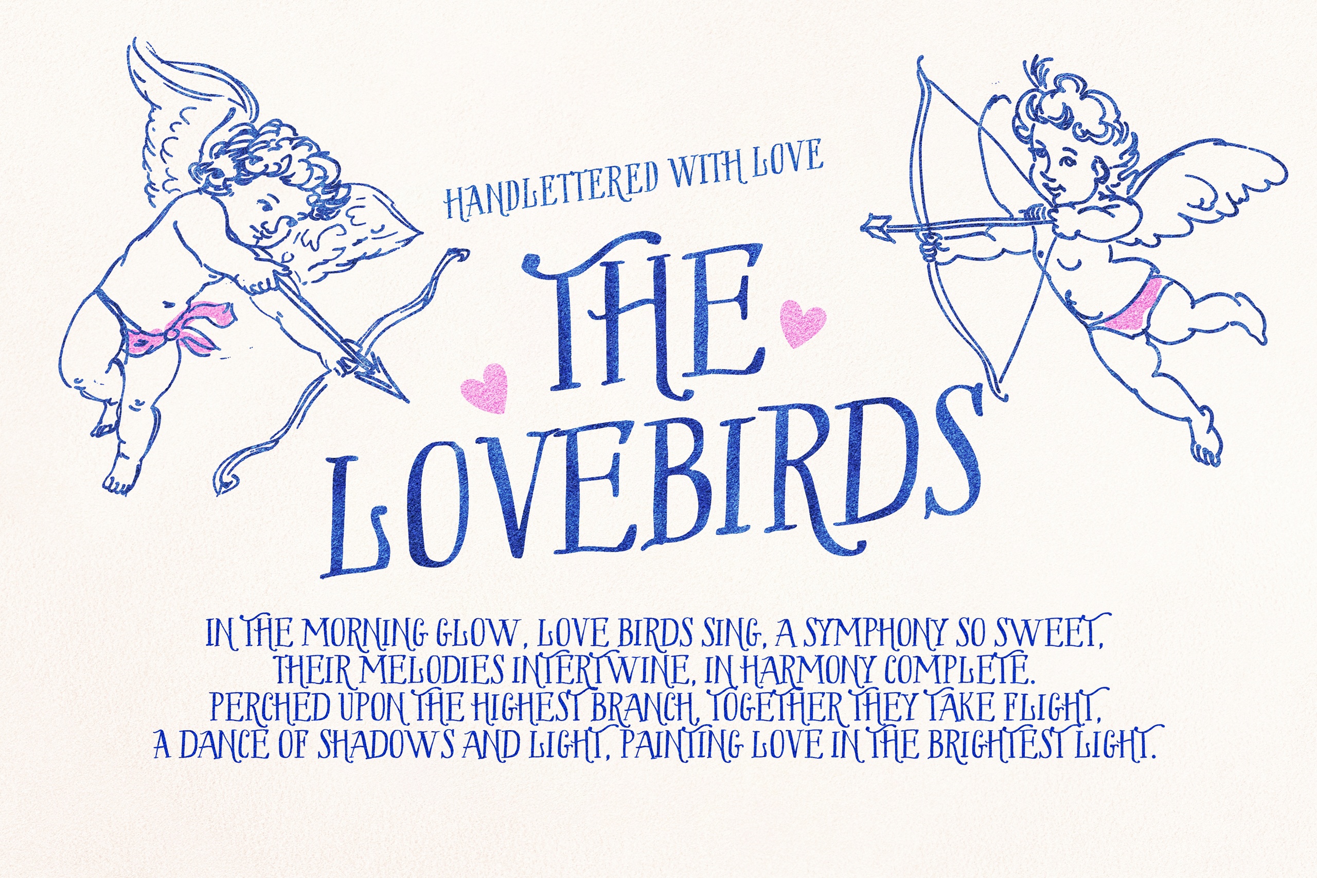 The Lovebirds Demo Regular Font preview