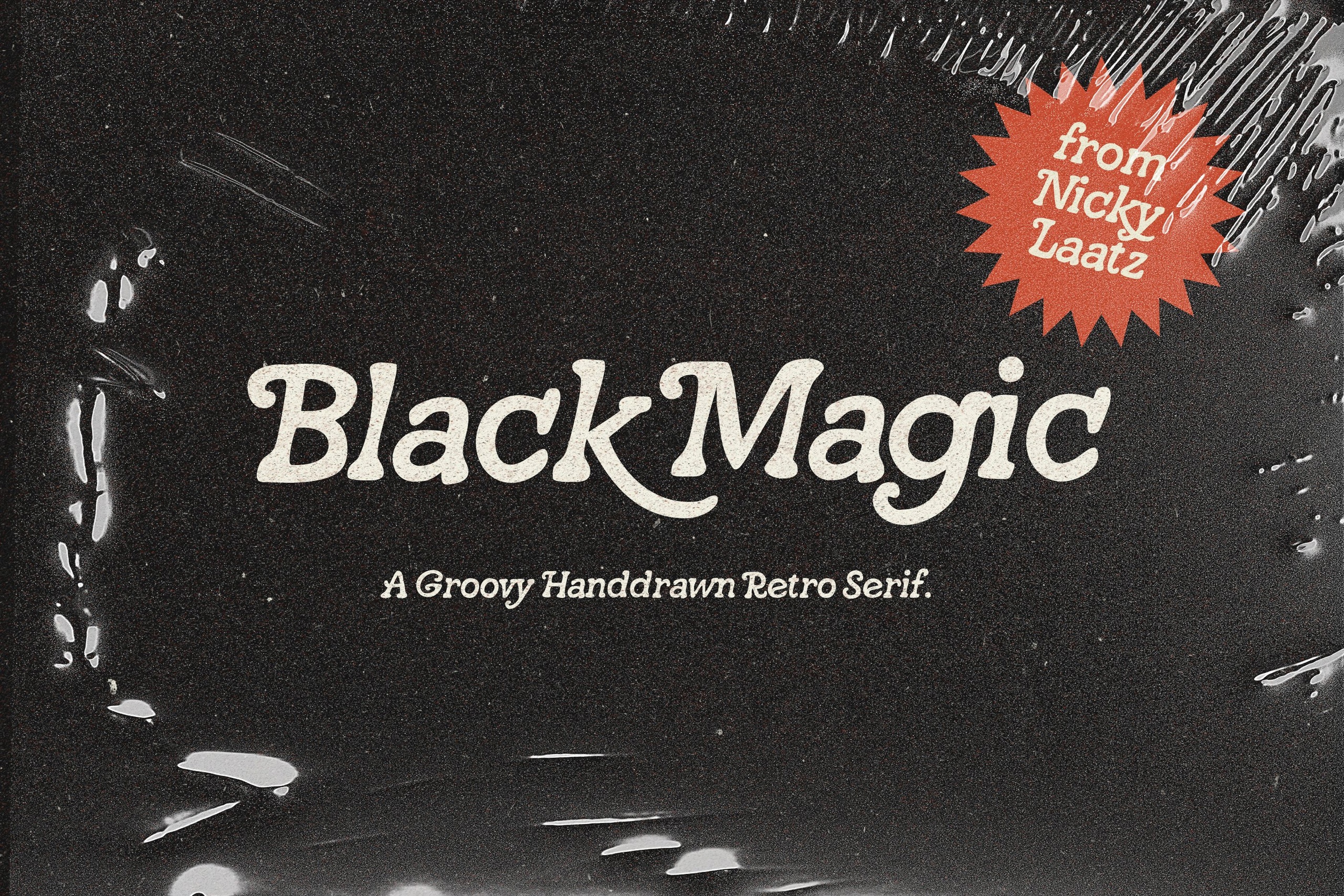 Black Magic Regular Font preview