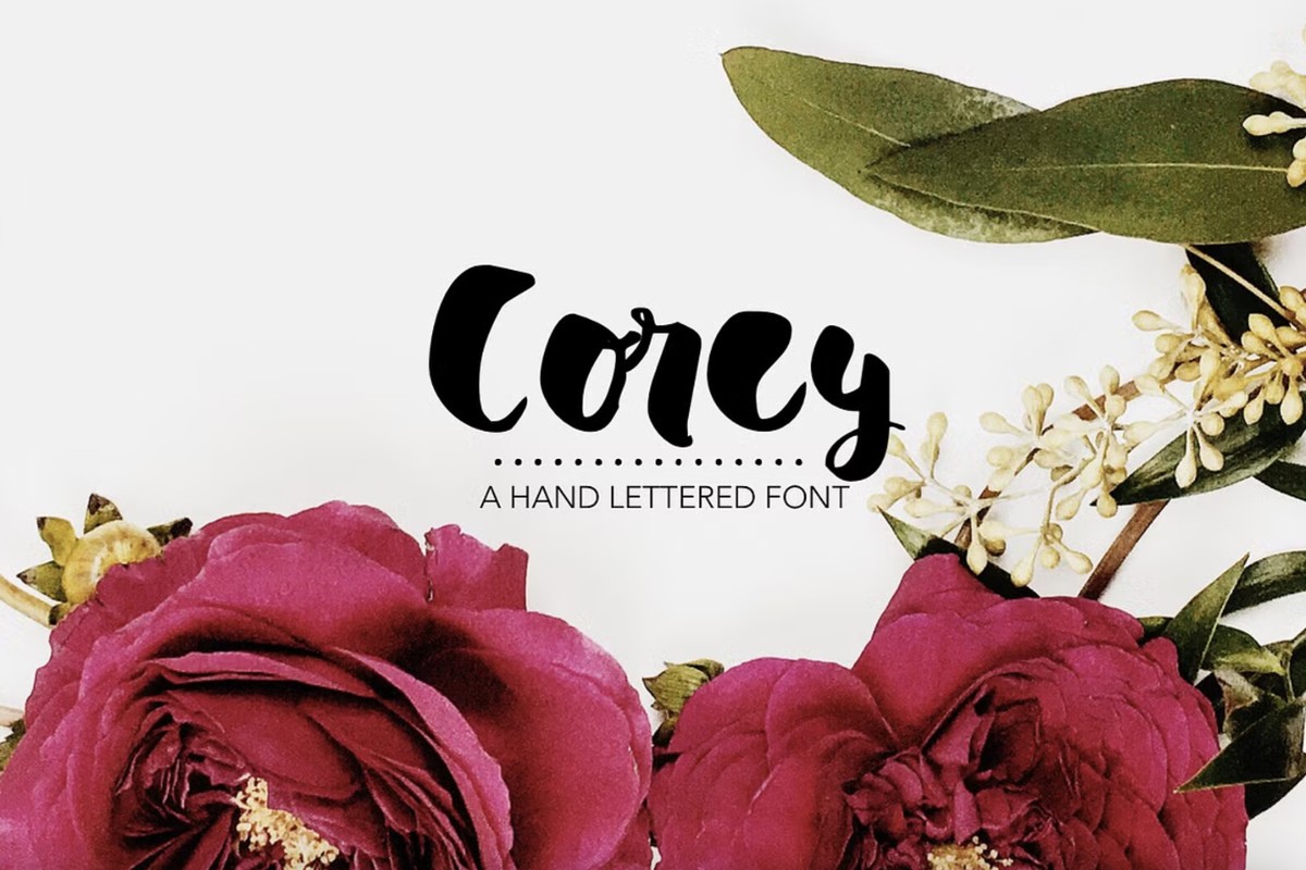 Corey Regular Font preview