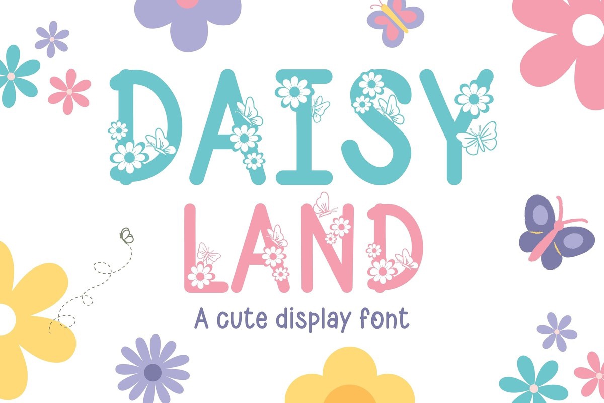 Daisy Land Regular Font preview