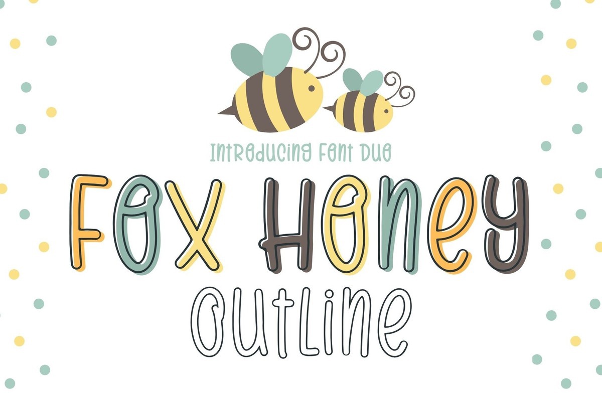 Fox Honey Regular Font preview