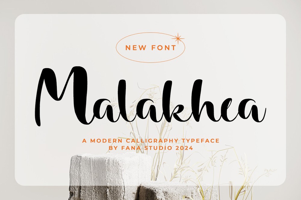 Malakhea Regular Font preview