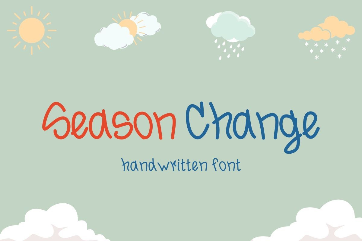 Season Change Font preview