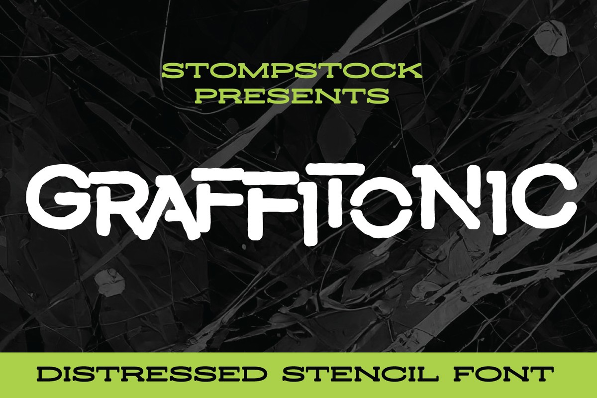 Graffitonic Font preview