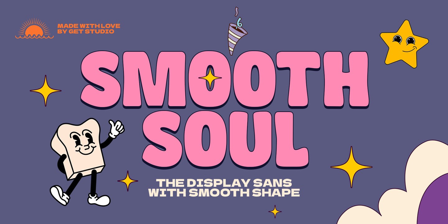 Smooth Soul Regular Font preview