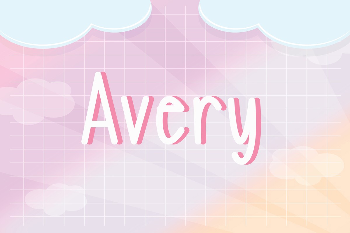 Avery Regular Font preview