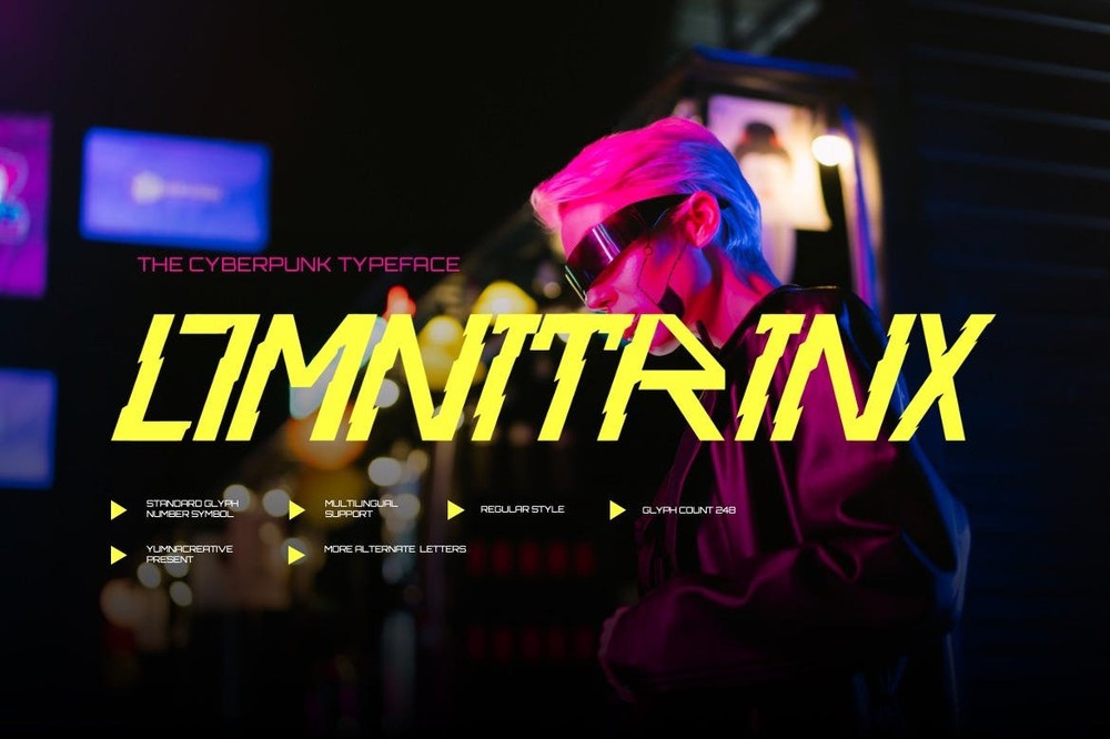 Omnitrinx Font preview