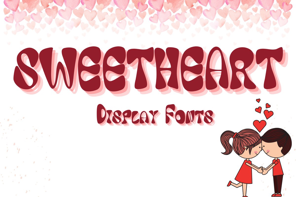 Sweetheart Font preview