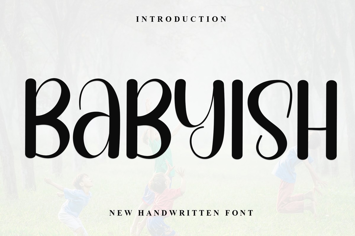 Babyish Regular Font preview