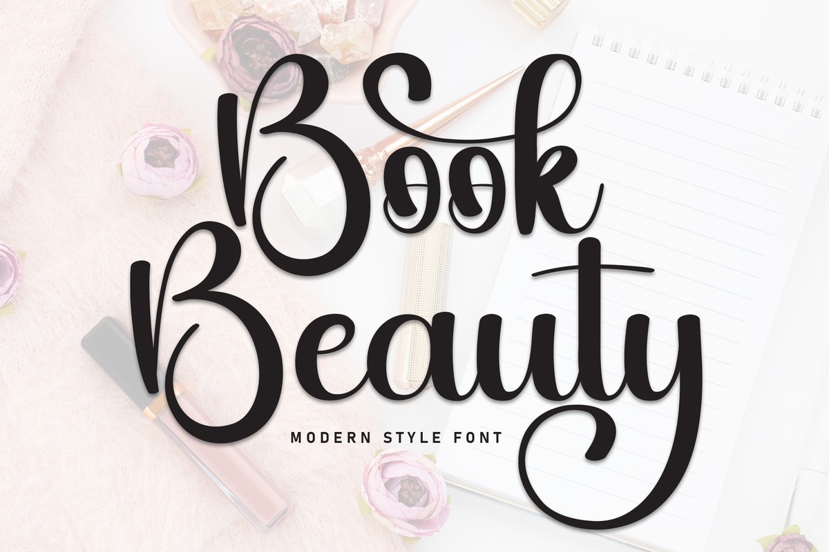 Book Beauty Regular Font preview