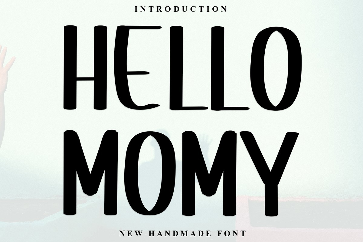 Hello Momy Regular Font preview