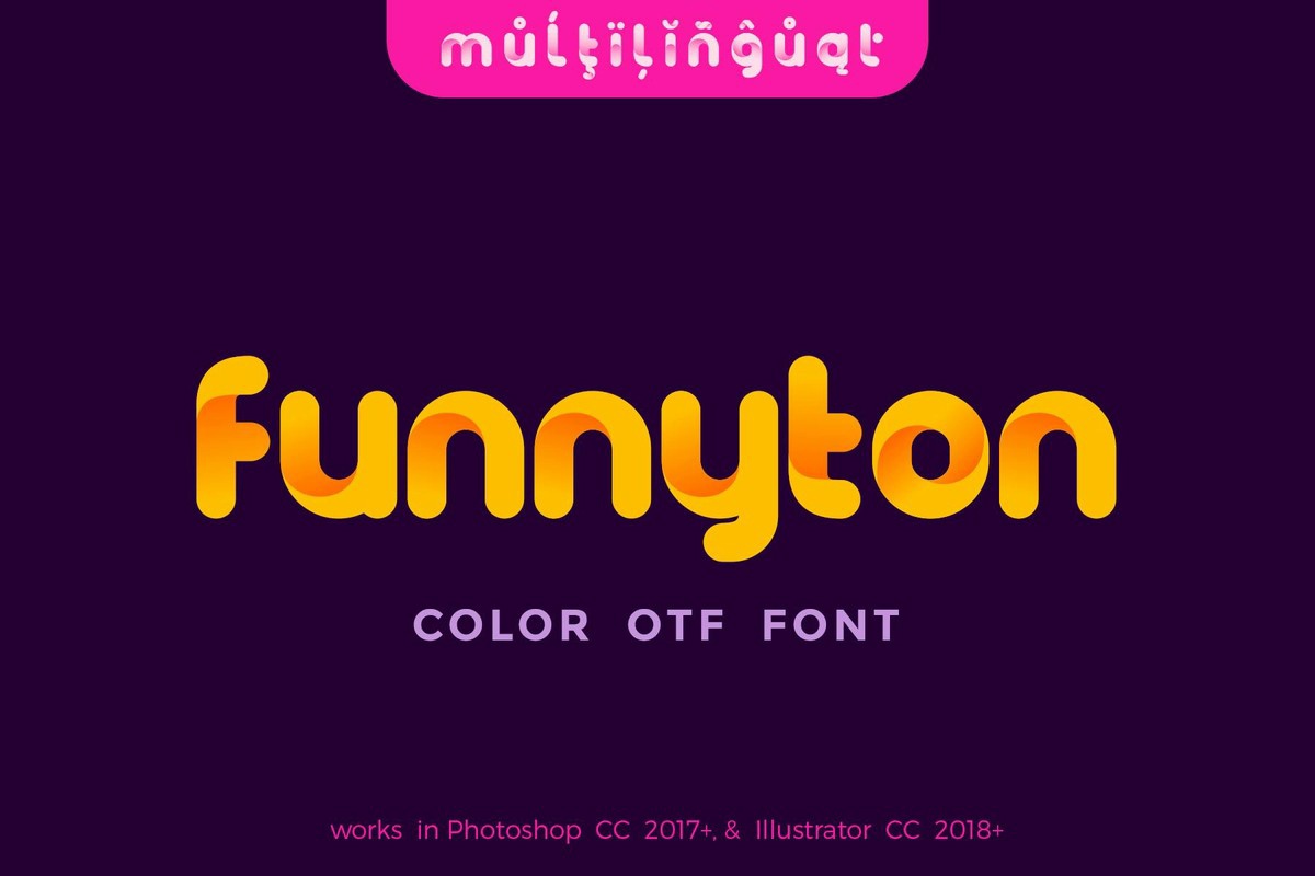 Funnyton Regular Font preview