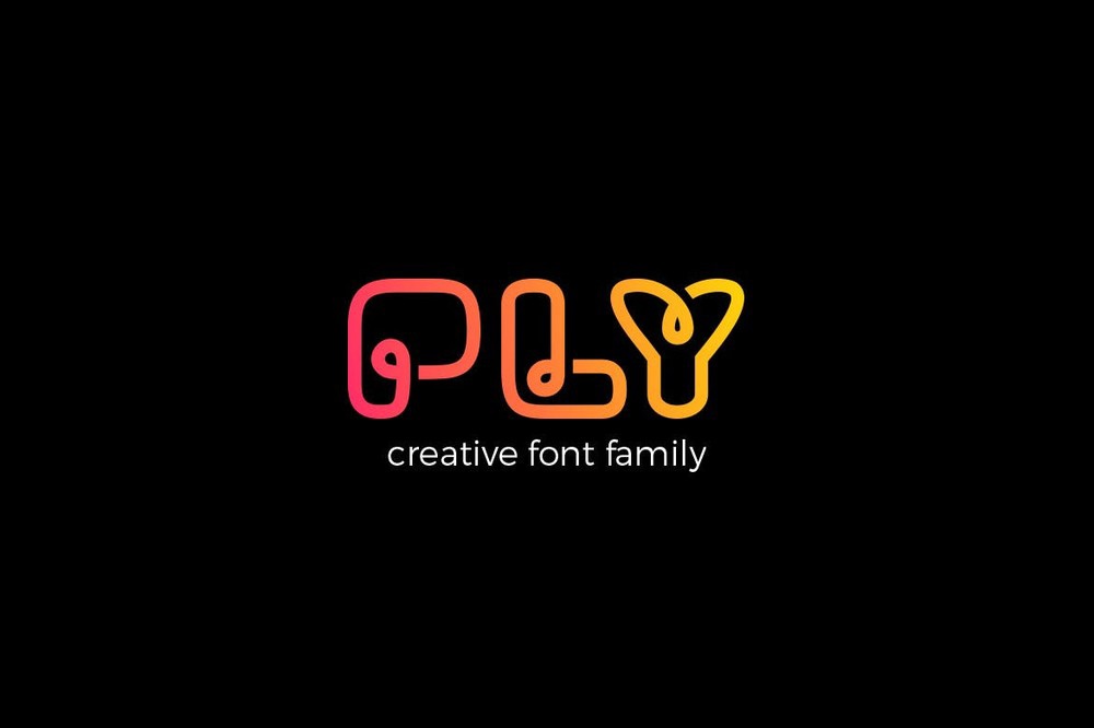 PLY Bold Font preview