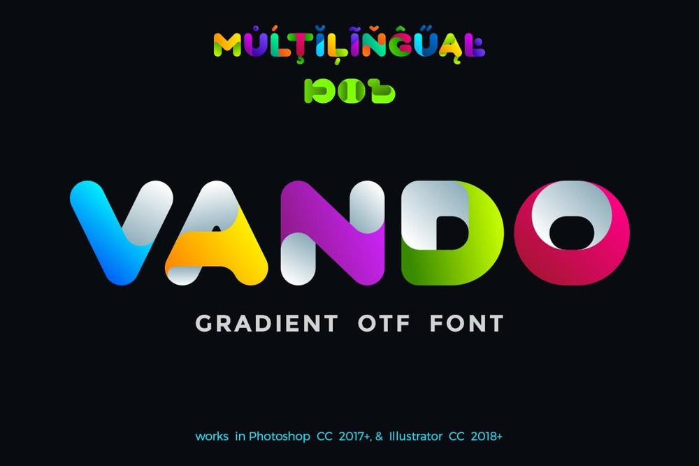 Vando Regular Font preview