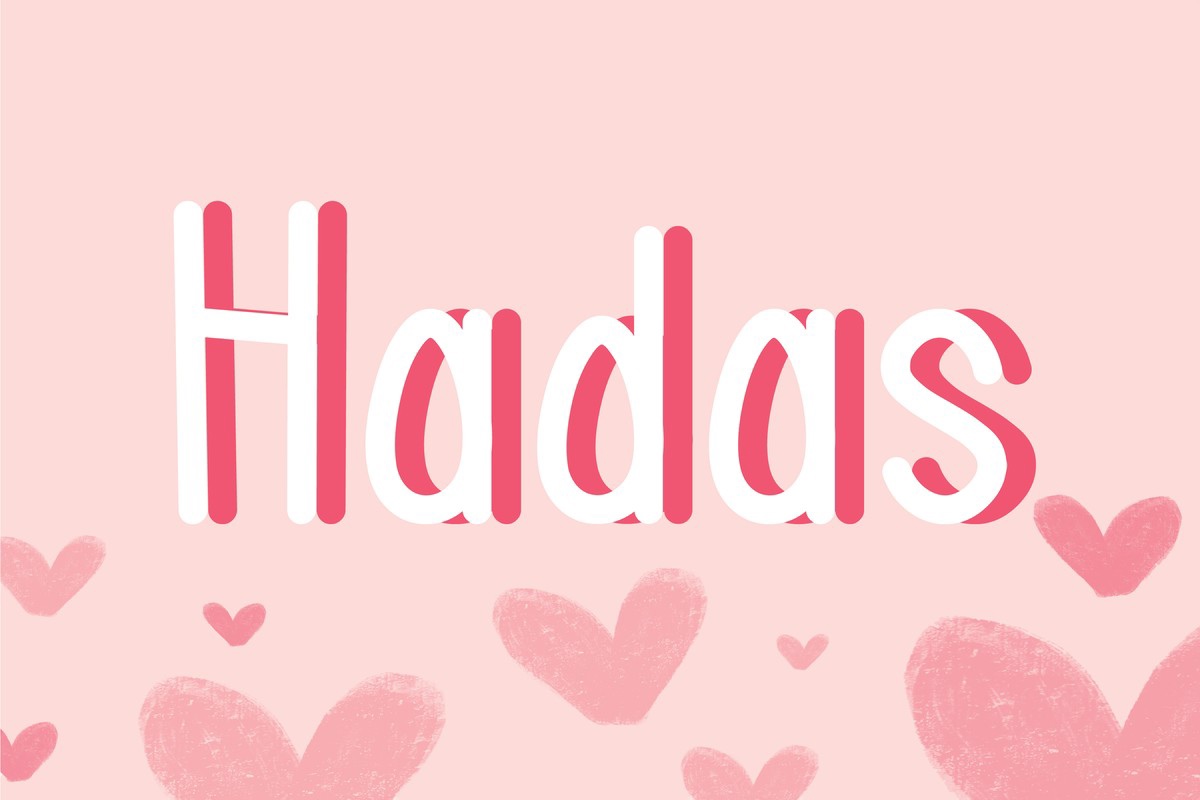 Hadas Font preview