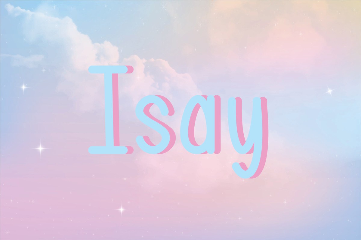 Isay Regular Font preview