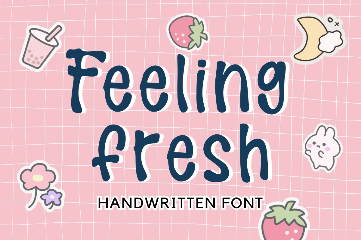 Feeling Fresh Regular Font preview