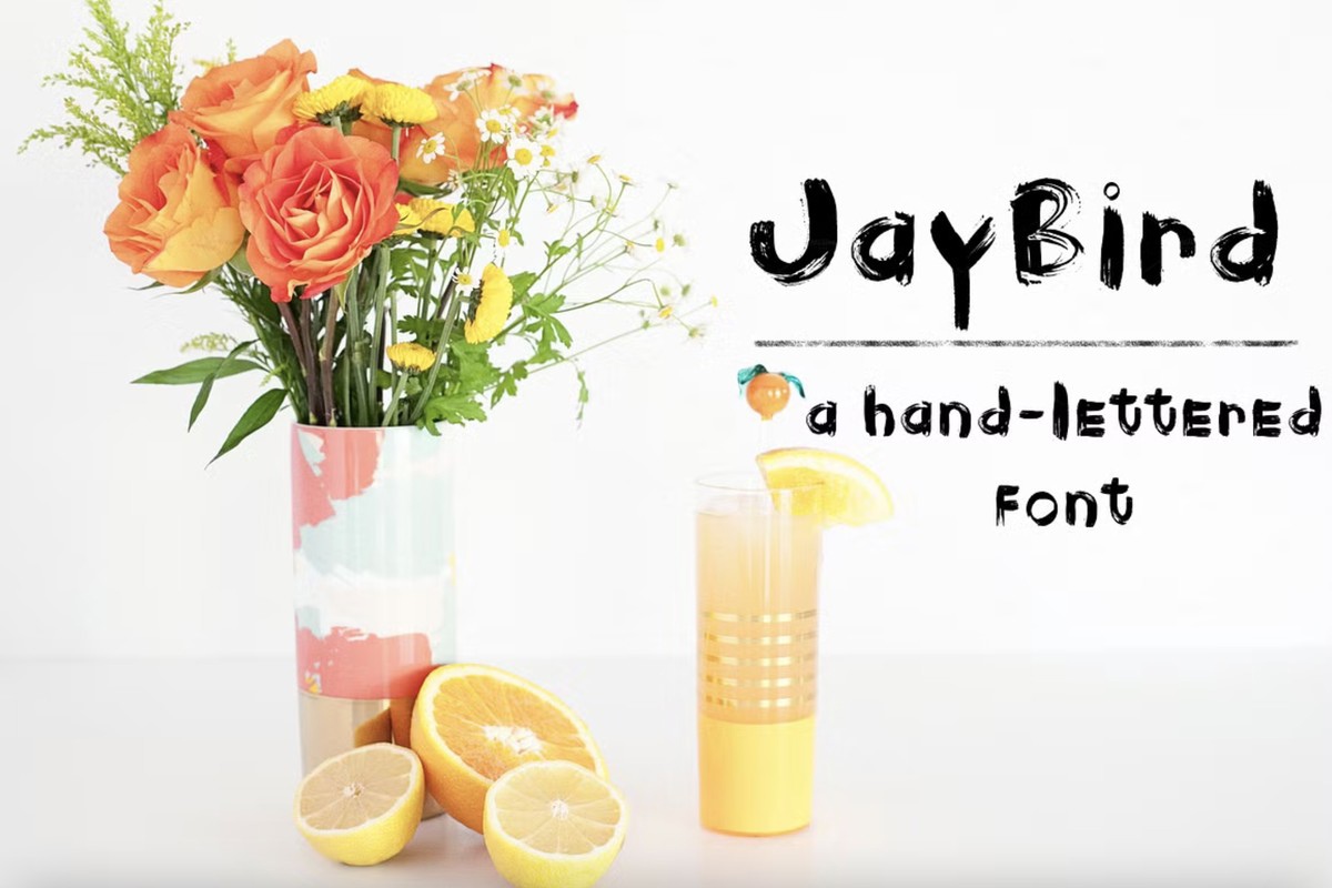 JayBird Font preview