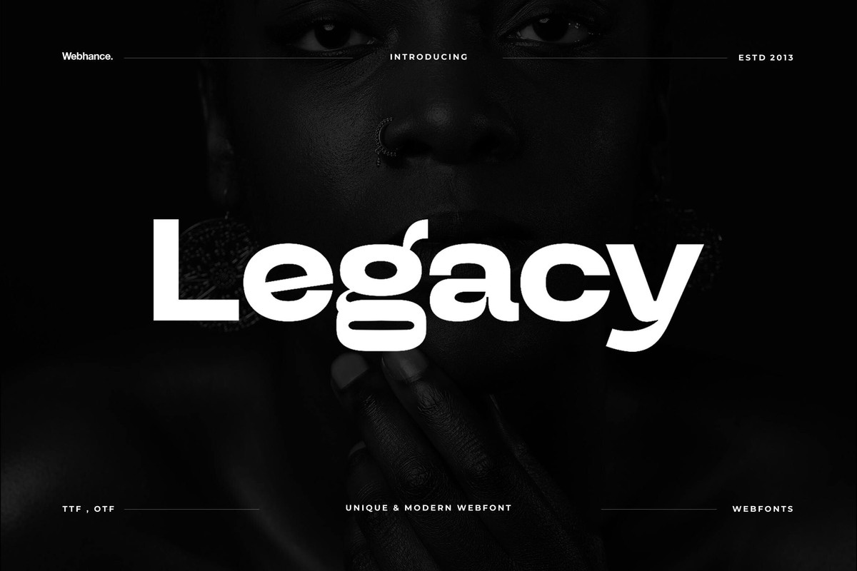 Legacy Font preview