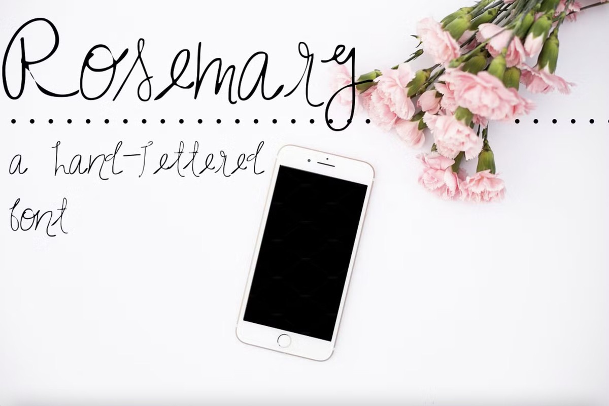 Rosemary Font preview