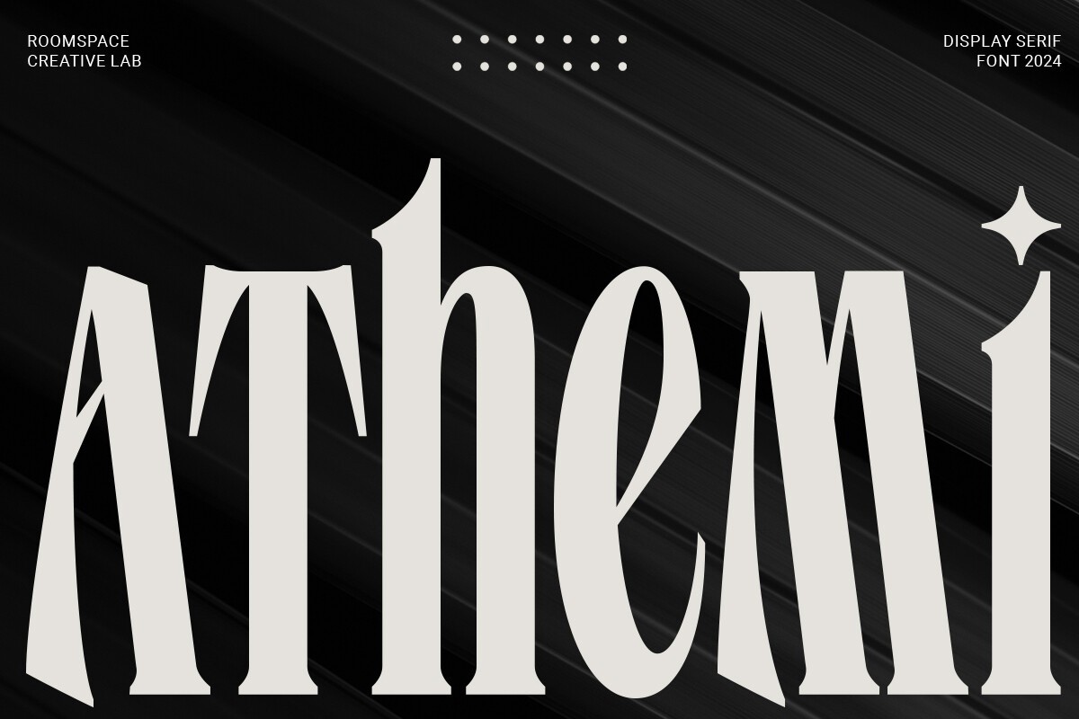 Athemi Font preview