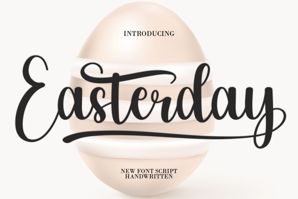 Easterday Regular Font preview