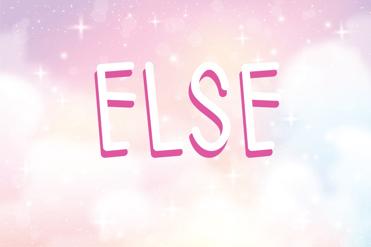 Else Font preview