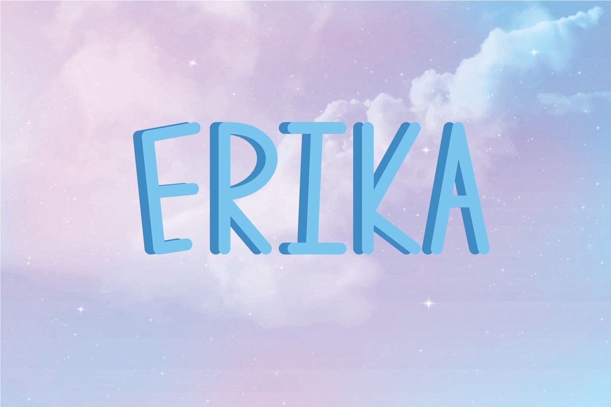 Erika Font preview