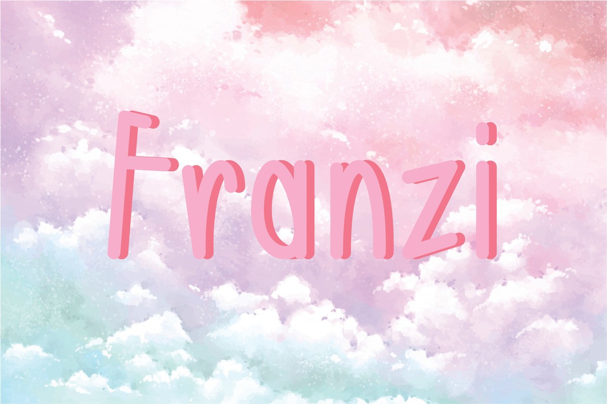 Franzi Regular Font preview