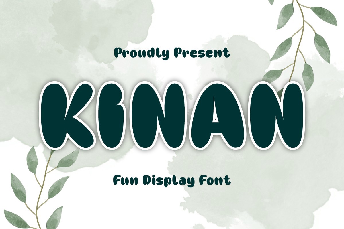 Kinan Regular Font preview