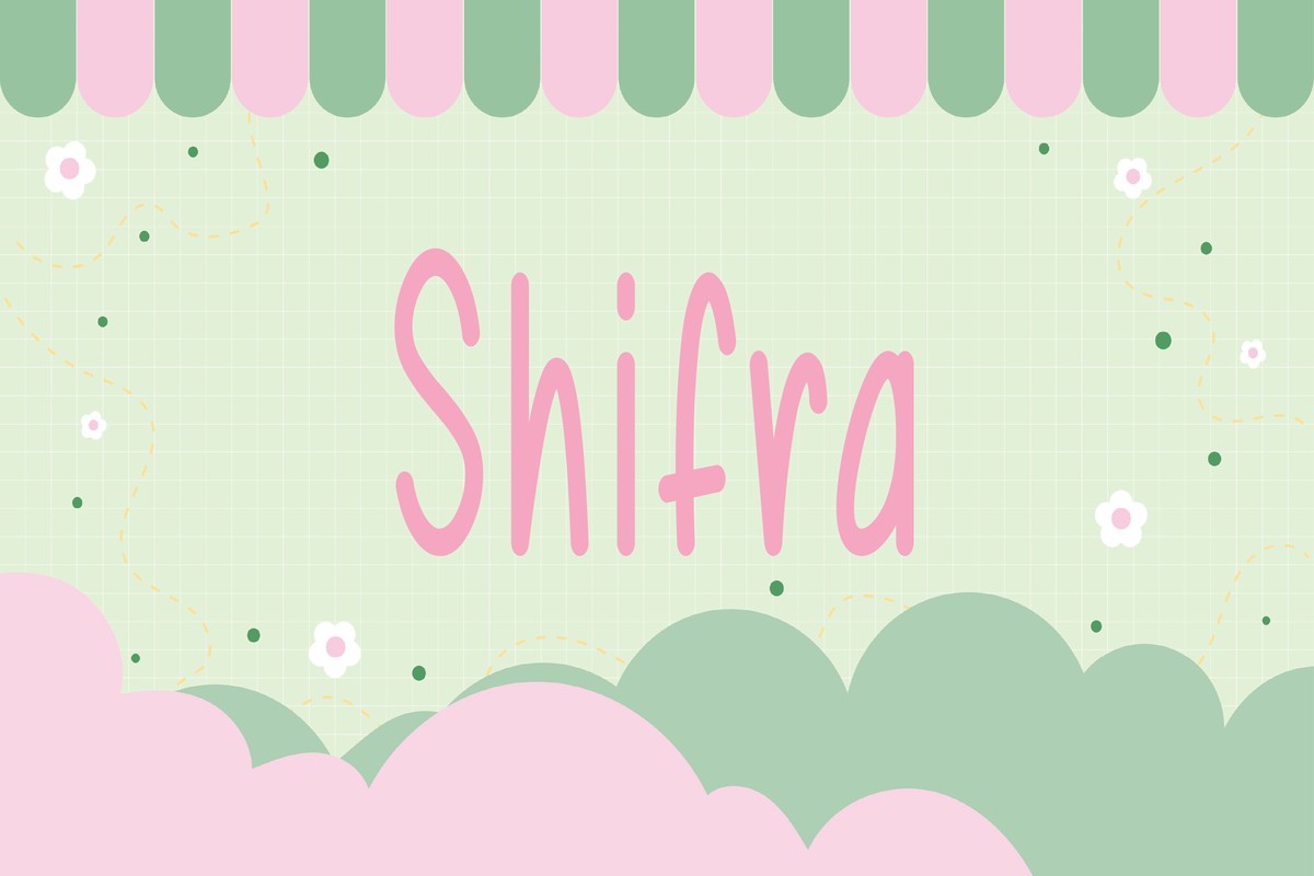 Shifra Font preview