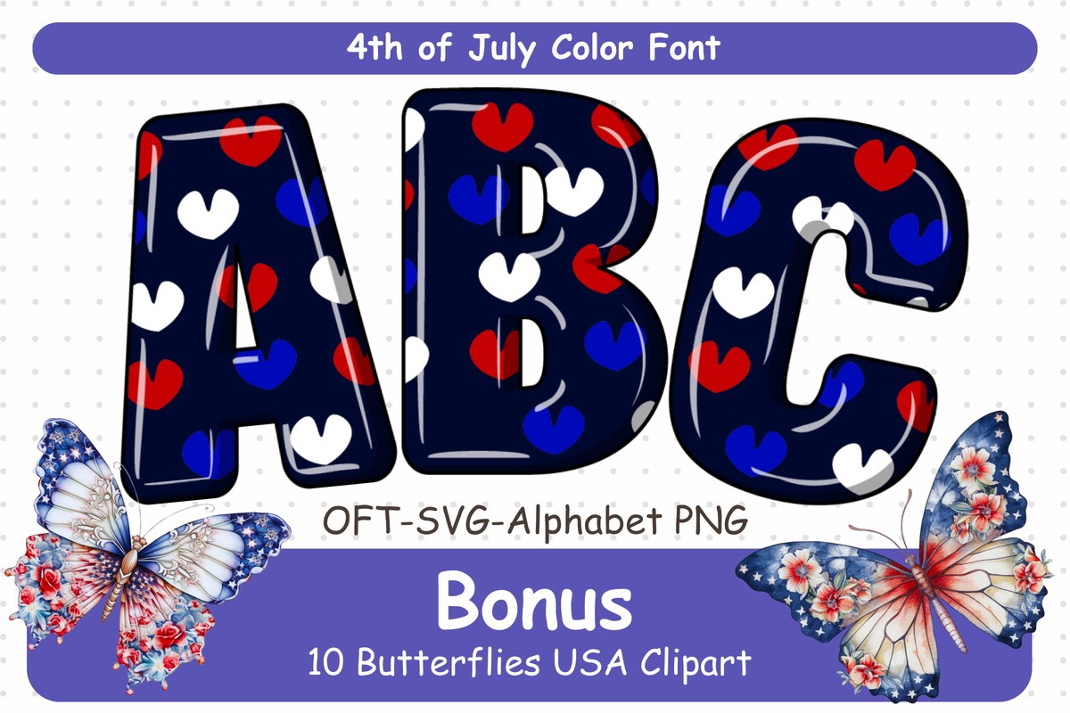 4th of July Regular Font preview