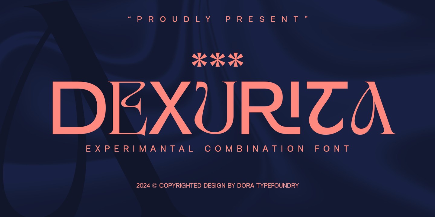 Dexurita Regular Font preview