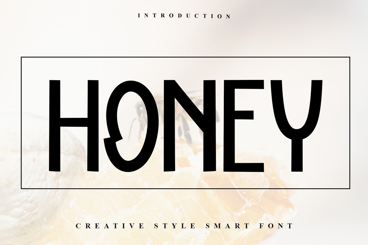 Honey Regular Font preview