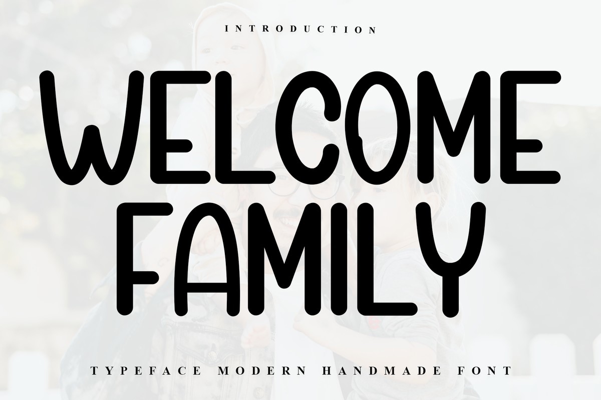 Welcom Family Regular Font preview