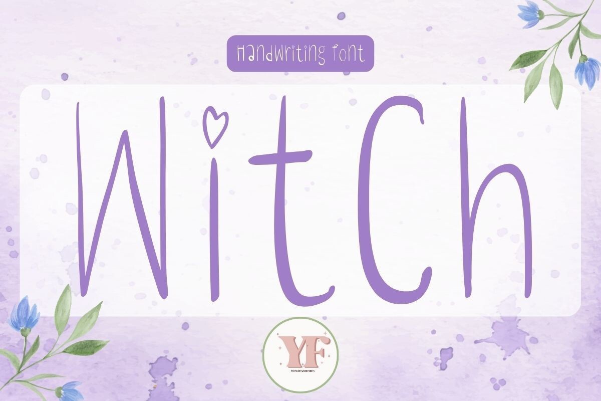 Witch Regular Font preview