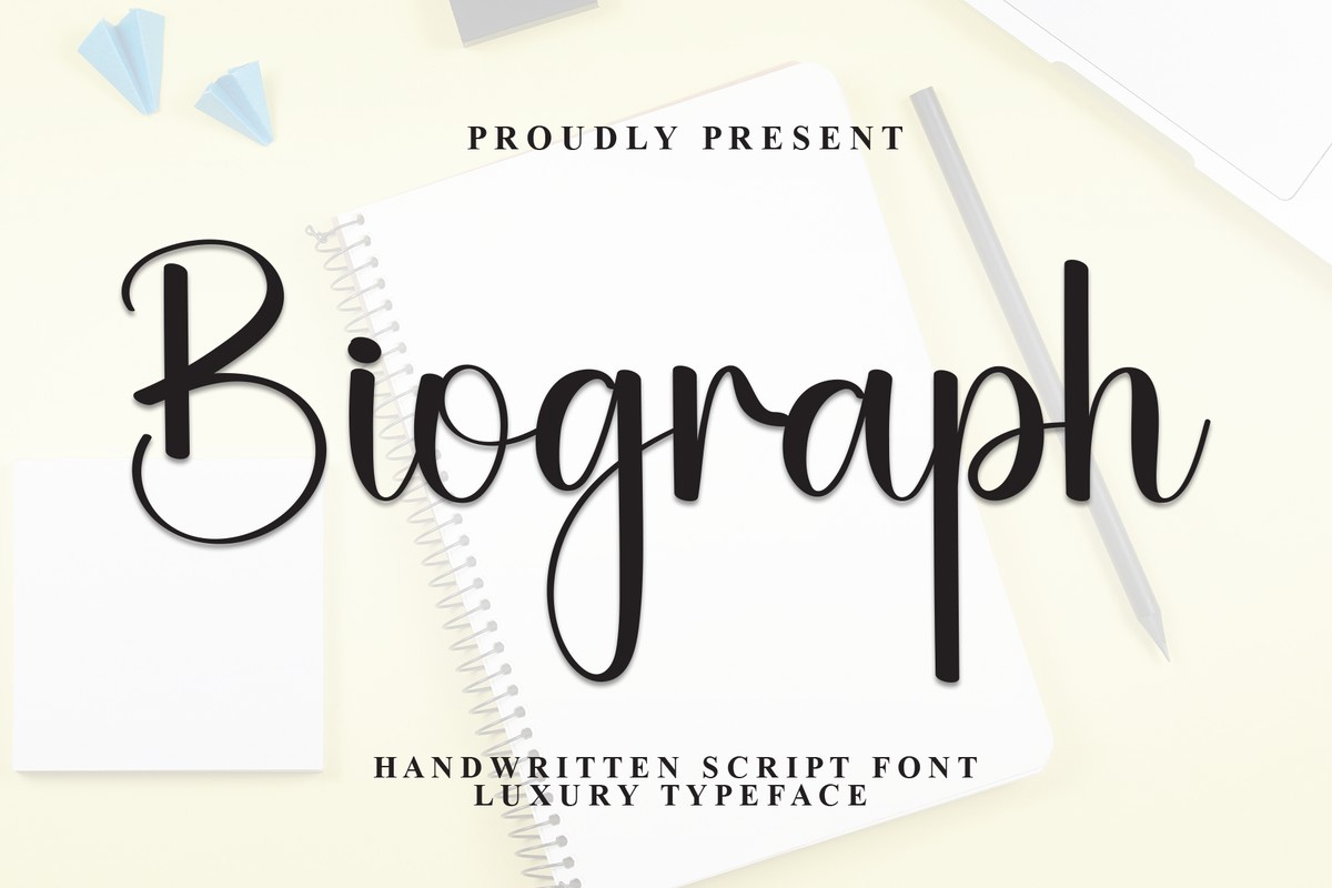 Biograph Regular Font preview