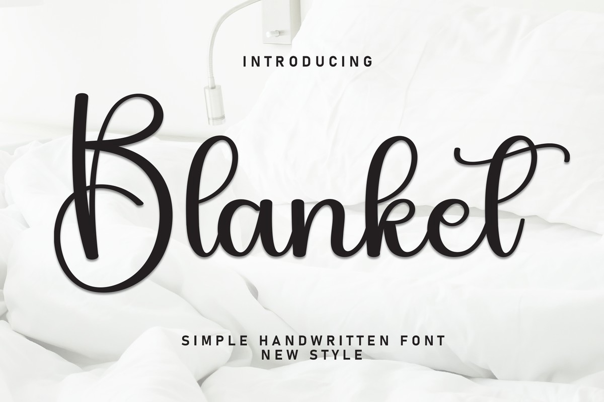 Blanket Regular Font preview