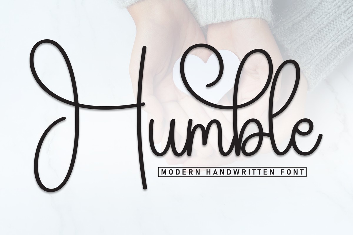 Humble Regular Font preview