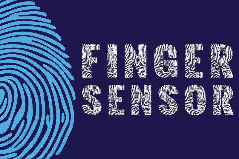 Finger Sensor Regular Font preview