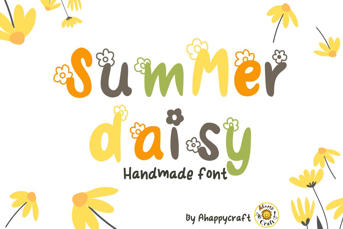 Summer Daisy Regular Font preview