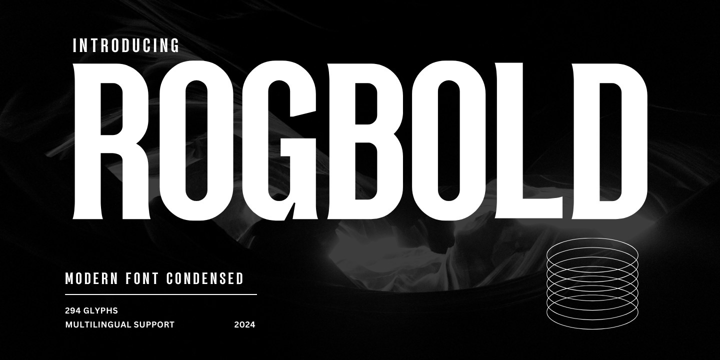 Rogbold Font preview