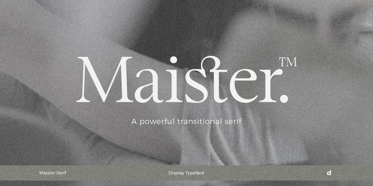 Maister Font preview