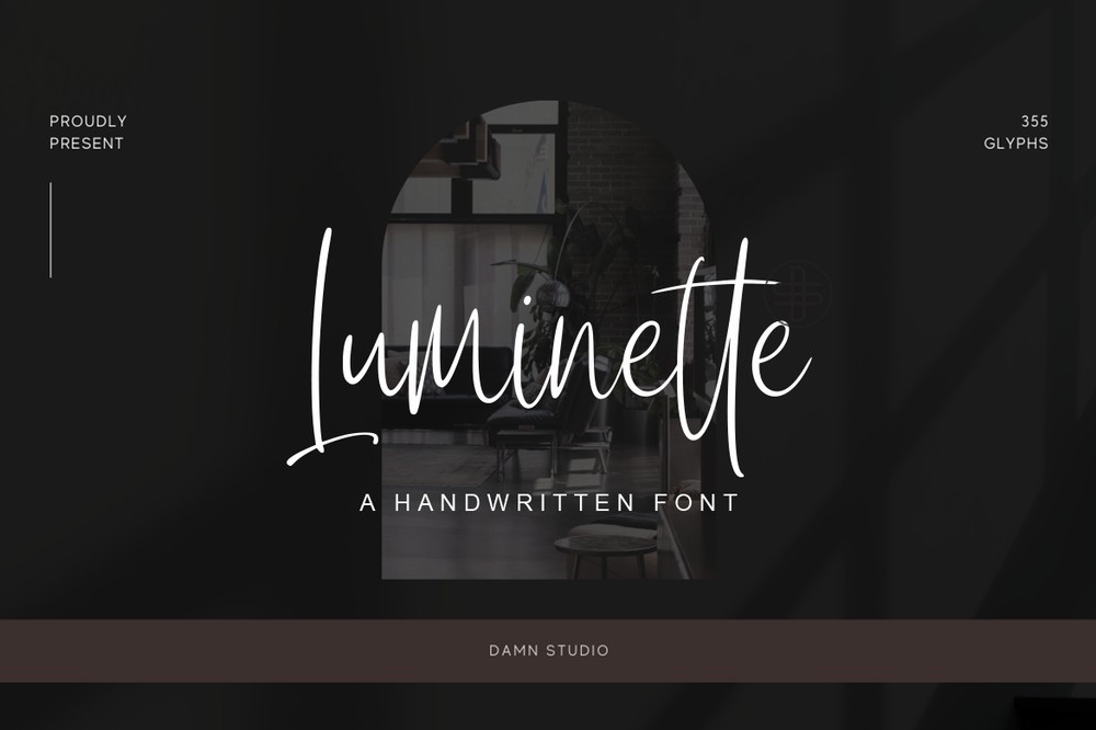 Luminette Font preview