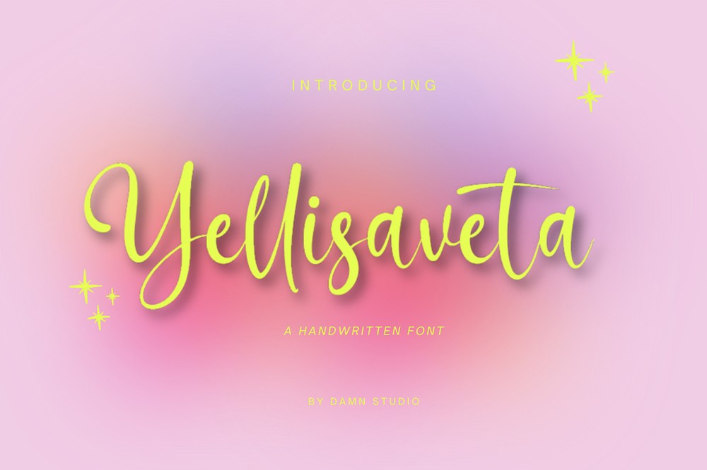 Yellisaveta Font preview