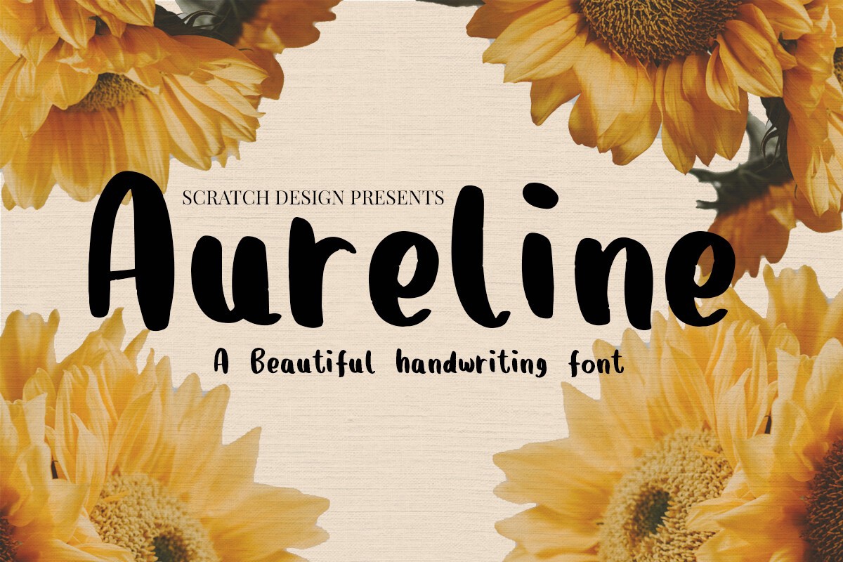 Aureline Regular Font preview