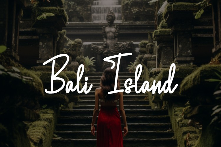 Bali Island Regular Font preview