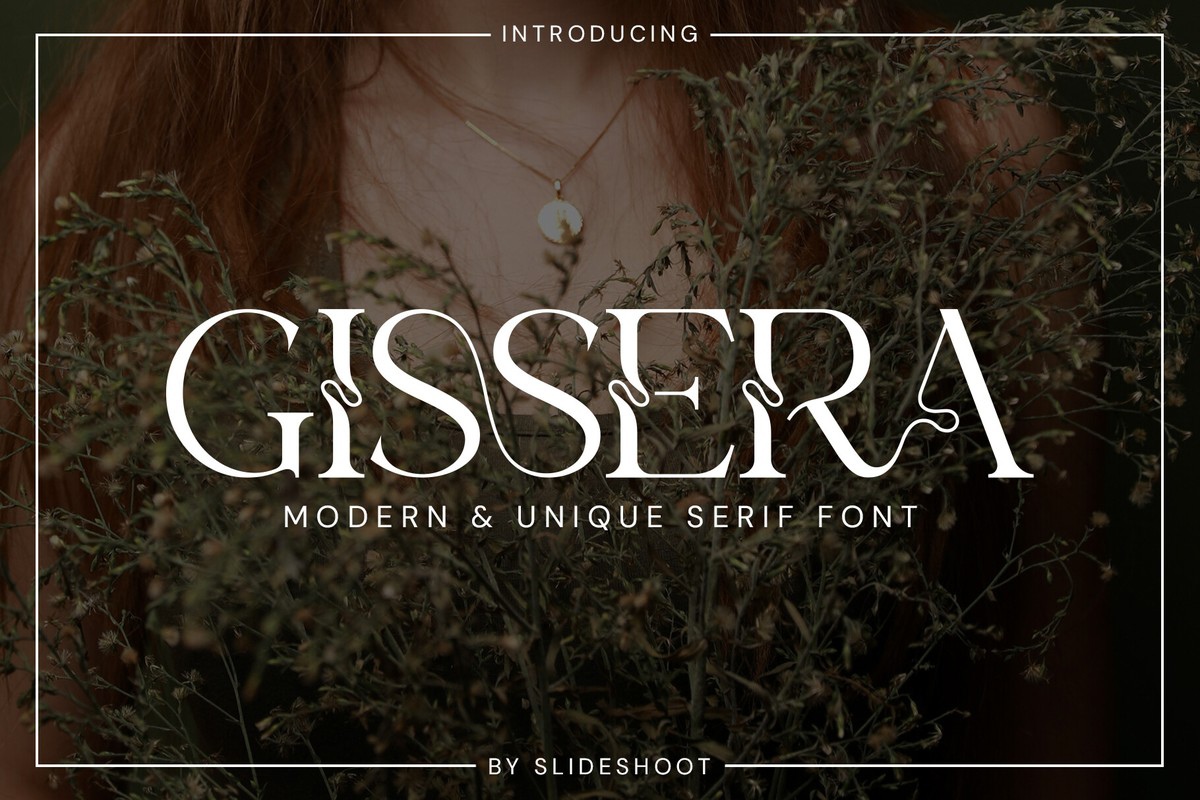 Gissera Regular Font preview