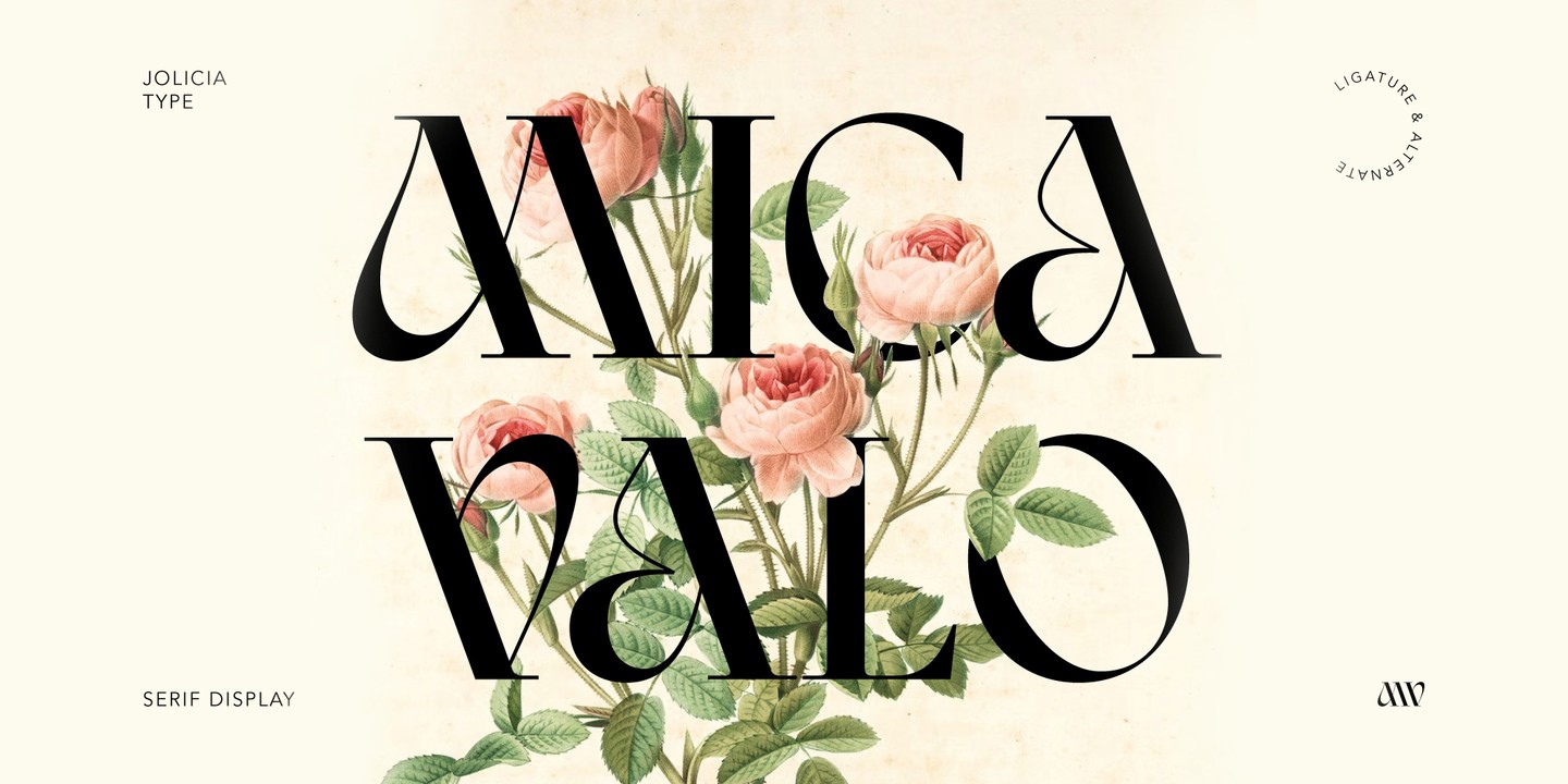 Mica Valo Regular Font preview